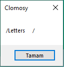 TrimLeft Screen