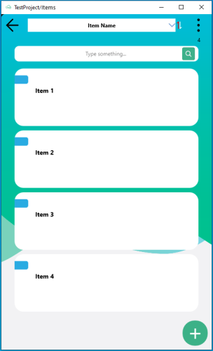 List View