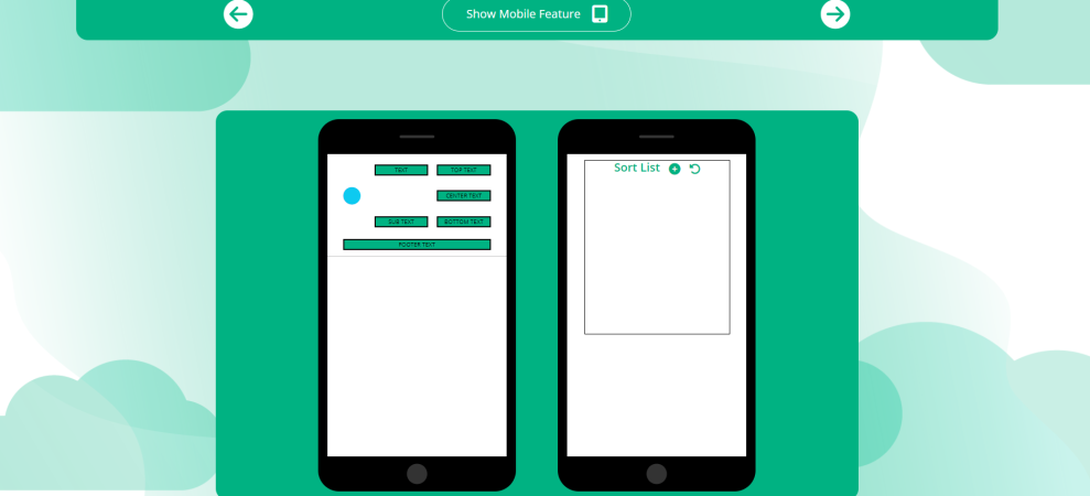 Show Mobile Feature Screen